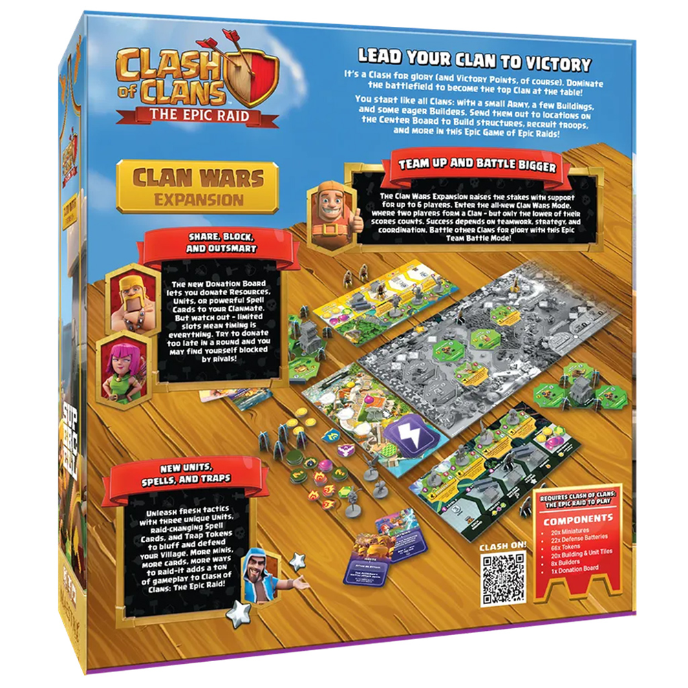 Clash of Clans: The Epic Raid - Clan Wars Expansion