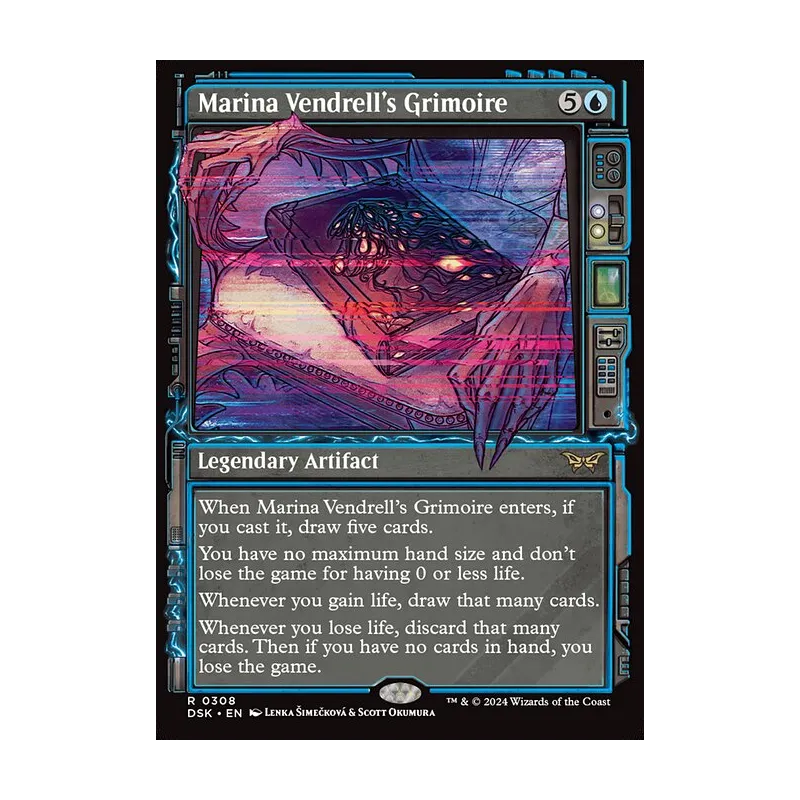 Marina Vendrell's Grimoire (Showcase) - Duskmourn: House of Horror (Foil Near Mint)