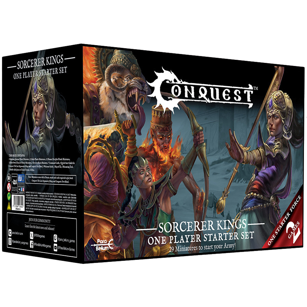 Conquest: Sorcerer Kings - 2025 Supercharged 1-Player Starter Set