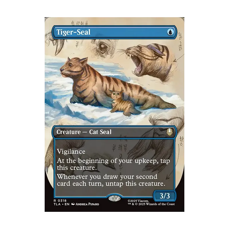 Tiger-Seal (Borderless) - Avatar: The Last Airbender (Near Mint)