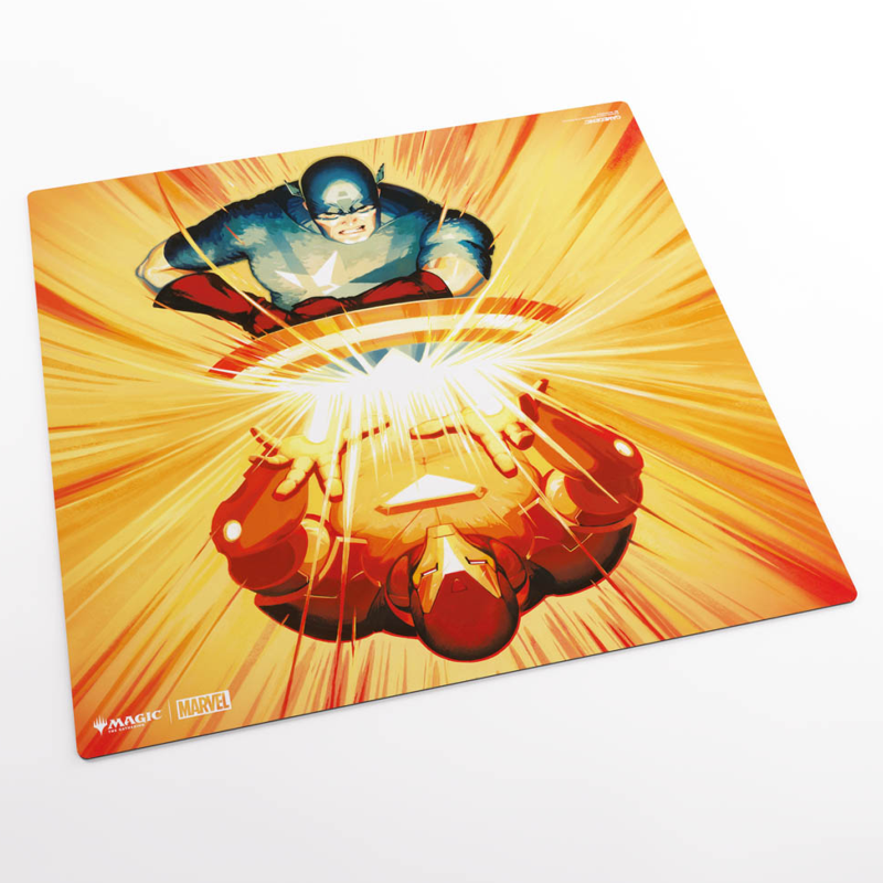 MTG Prime 2-Player Playmat: Marvel Super Heroes - Iron Man / Captain America