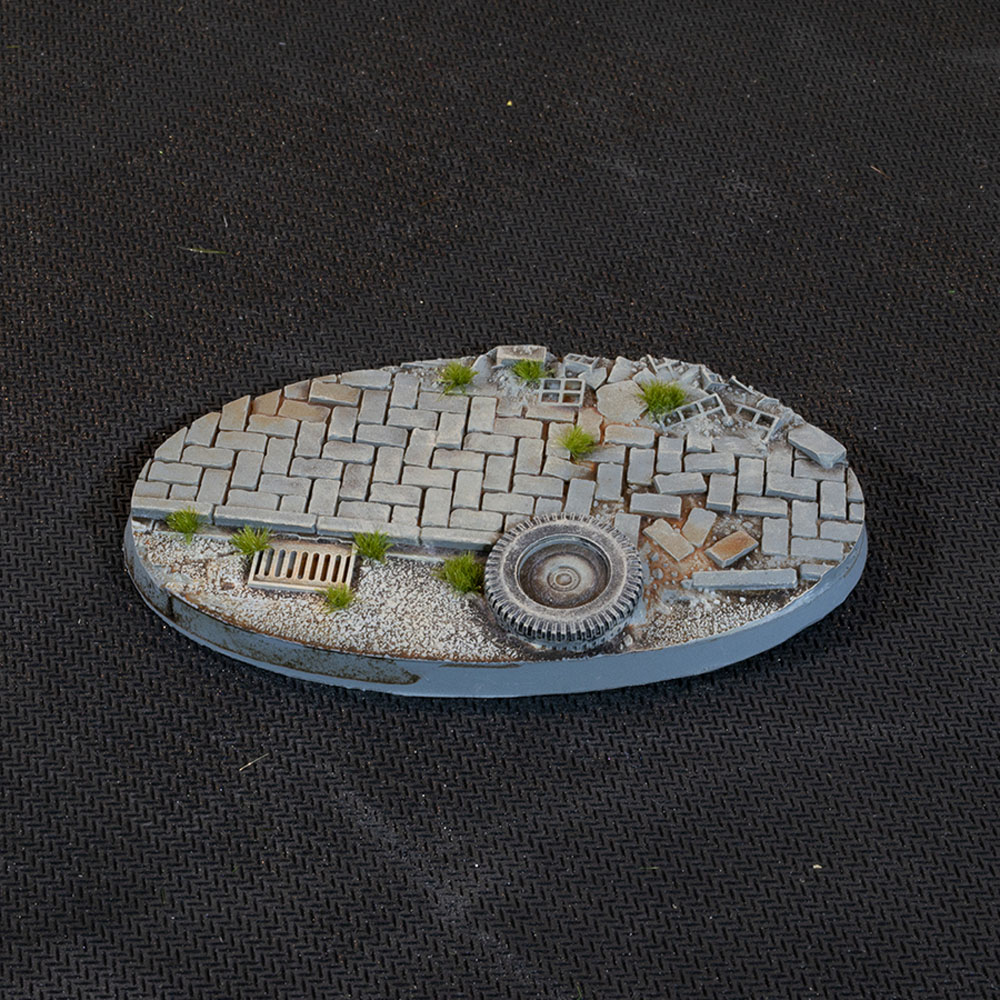 Battle Ready Bases: Urban Warfare - Oval 90mm (2)