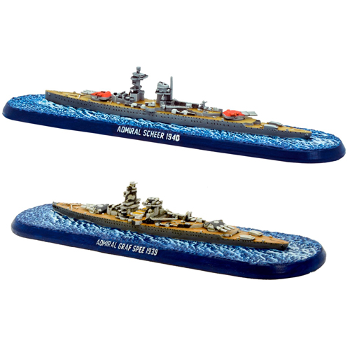 Victory at Sea: Kriegsmarine - Admiral Graf Spee & Admiral Scheer