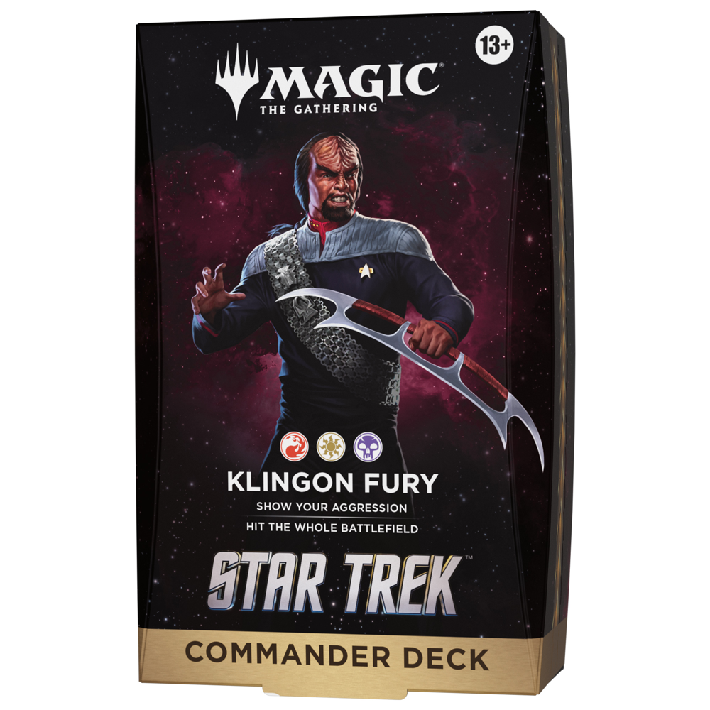 MTG: Star Trek - Commander Deck - Klingon Fury (Preorder)