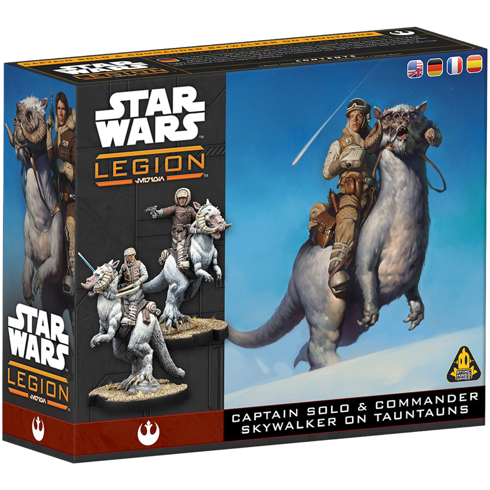 Star Wars: Legion - Captain Solo & Commander Skywalker on Tauntauns (Multilingual)