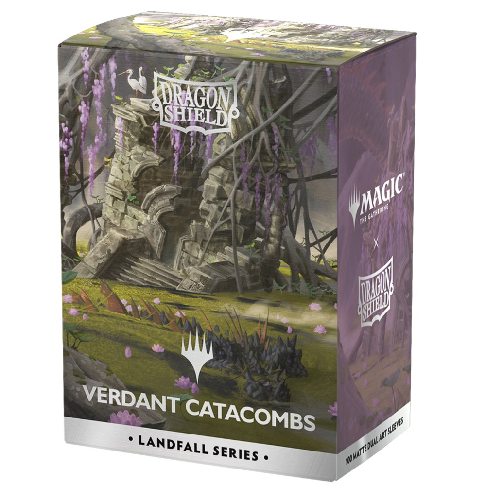 MtG x Dragon Shield Sleeves: Landfall Series - Verdant Catacombs (100)