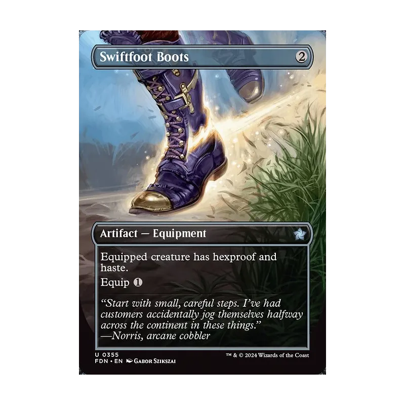 Swiftfoot Boots (Borderless) - Foundations (Near Mint)