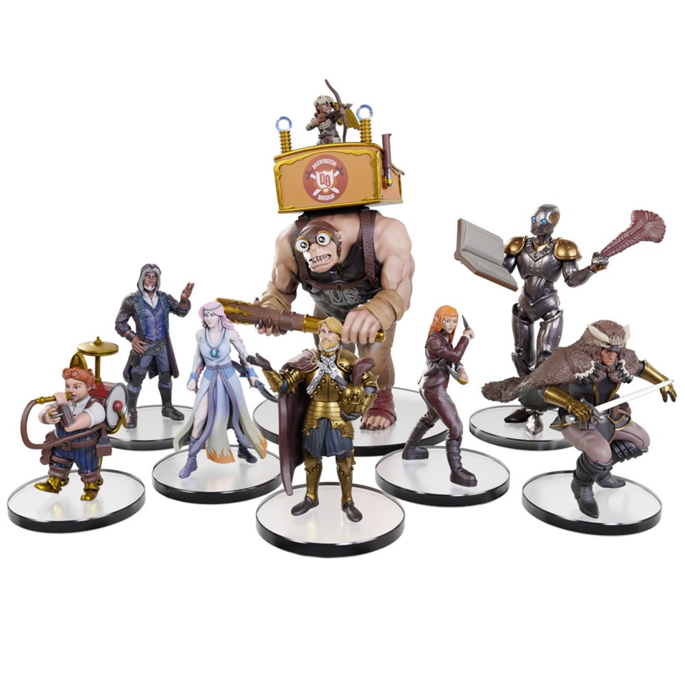 Critical Role Painted Figures: The Darrington Brigade