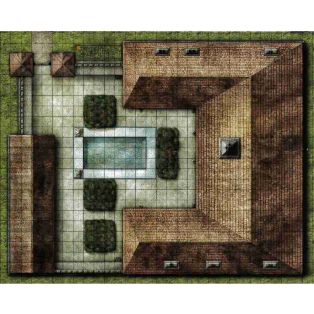 Pathfinder 2E RPG: Flip-Mat Classics - Noble Estate