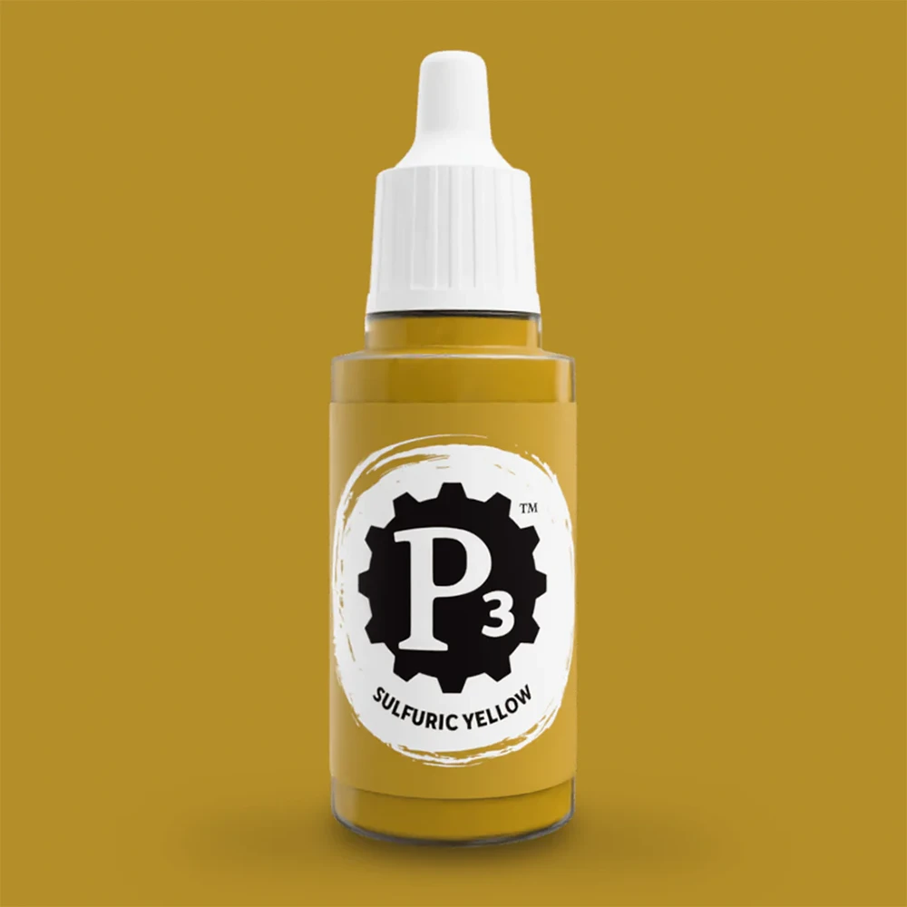 P3 Paint: Sulfuric Yellow (18ml) (New Arrival)