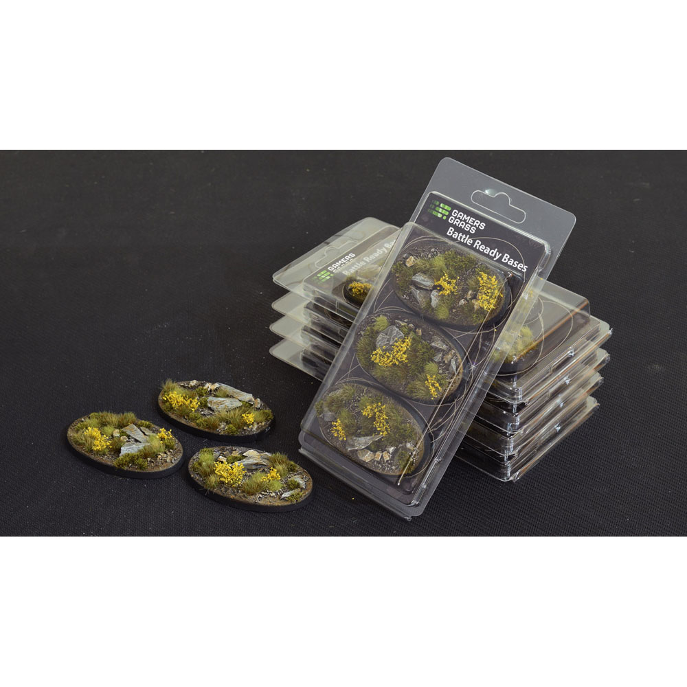 Battle Ready Bases: Highland - Oval 75mm (3)