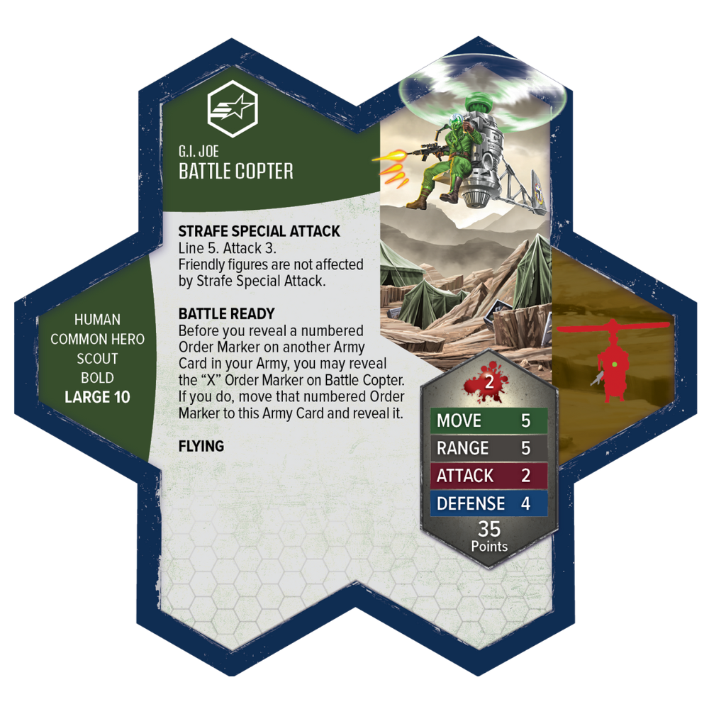 G.I. JOE Heroscape: Greenshirts & Battle Copter Army Expansion (Unpainted)