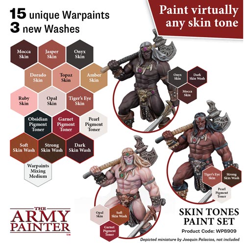 Warpaint: Skin Tones Paint Set