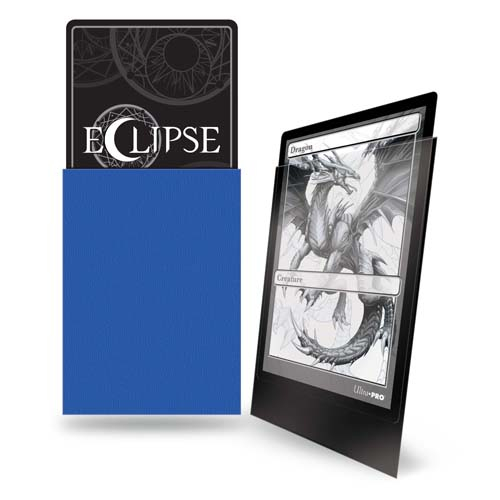 Deck Protector Sleeves: Eclipse Matte - Pacific Blue (100)