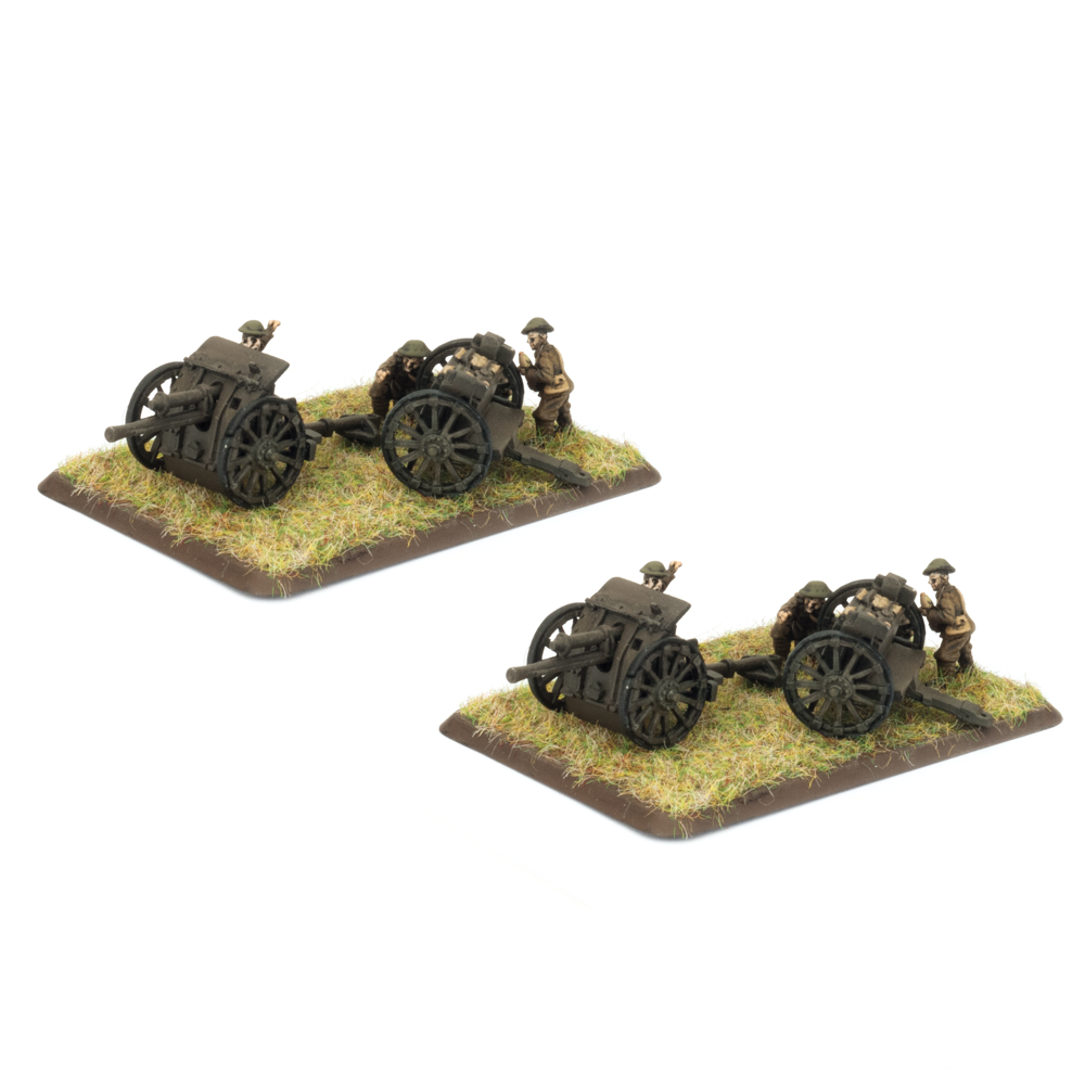 Flames of War Great War: OQF 18 pdr Guns