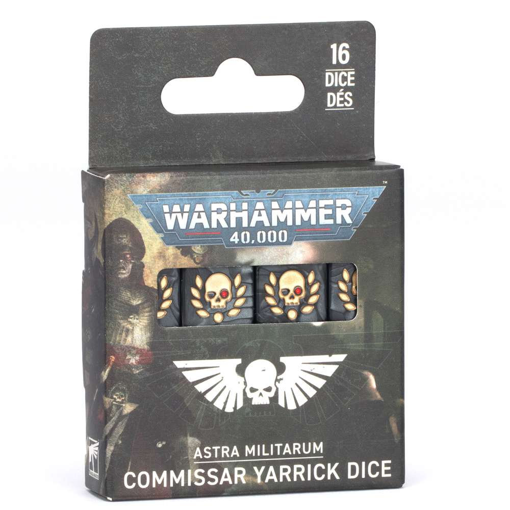Warhammer 40K: Astra Militarum - Commissar Yarrick Dice (16) (Preorder)