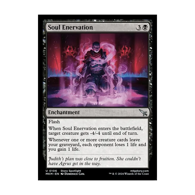 Soul Enervation - Murders at Karlov Manor (Near Mint)