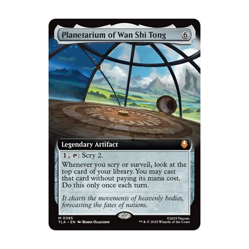 Planetarium of Wan Shi Tong (Extended Art) - Avatar: The Last Airbender (Near Mint)