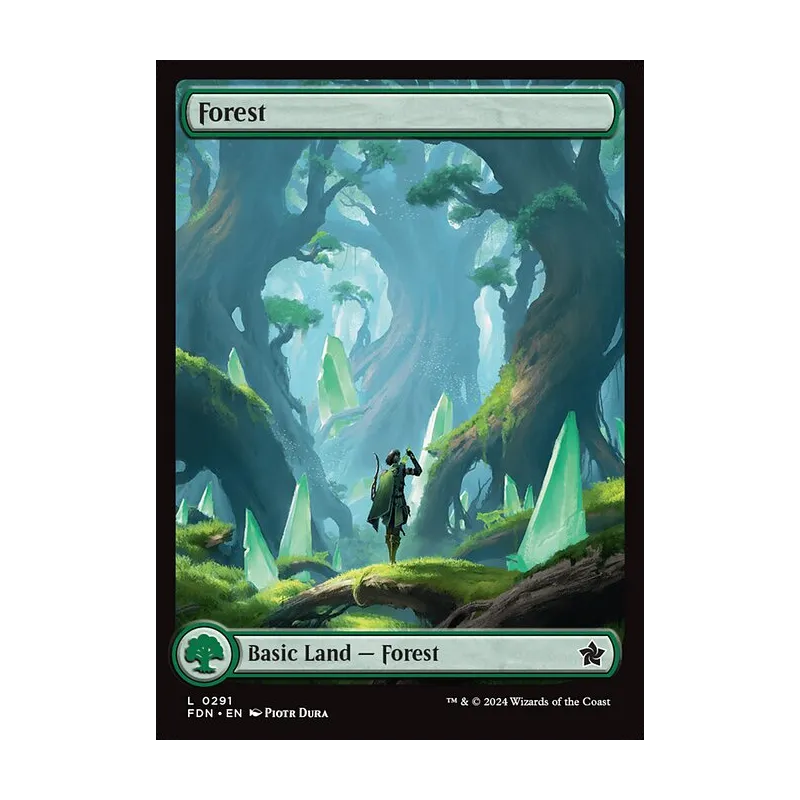Forest (0291) - Foundations (Foil Near Mint)