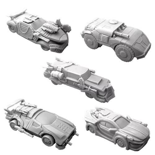 Car Wars 6E: Miniatures Set 4