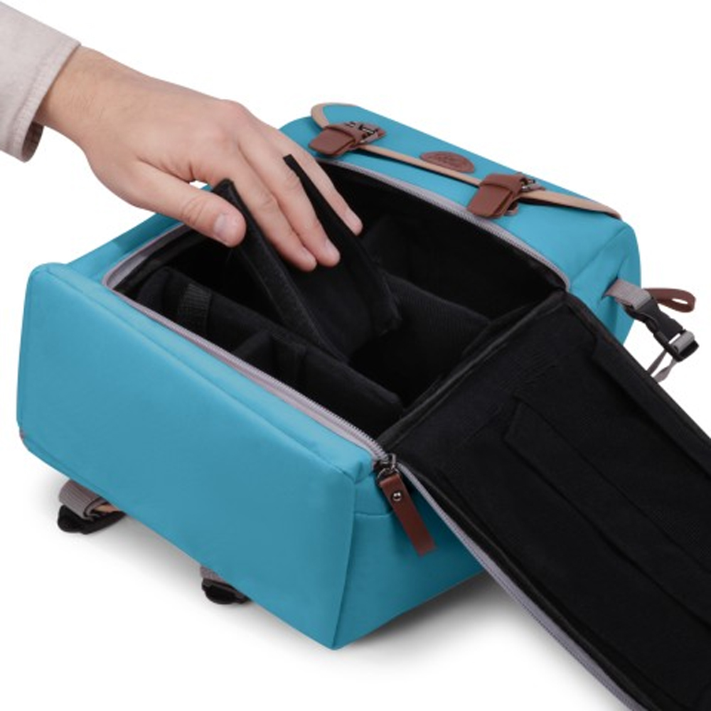 ENHANCE Card Storage Backpack: Mid-size Blue (Designer Edition) (Clearance)