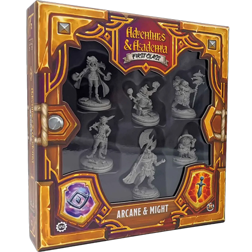 Adventures & Academia Miniatures: First Class - Arcane & Might