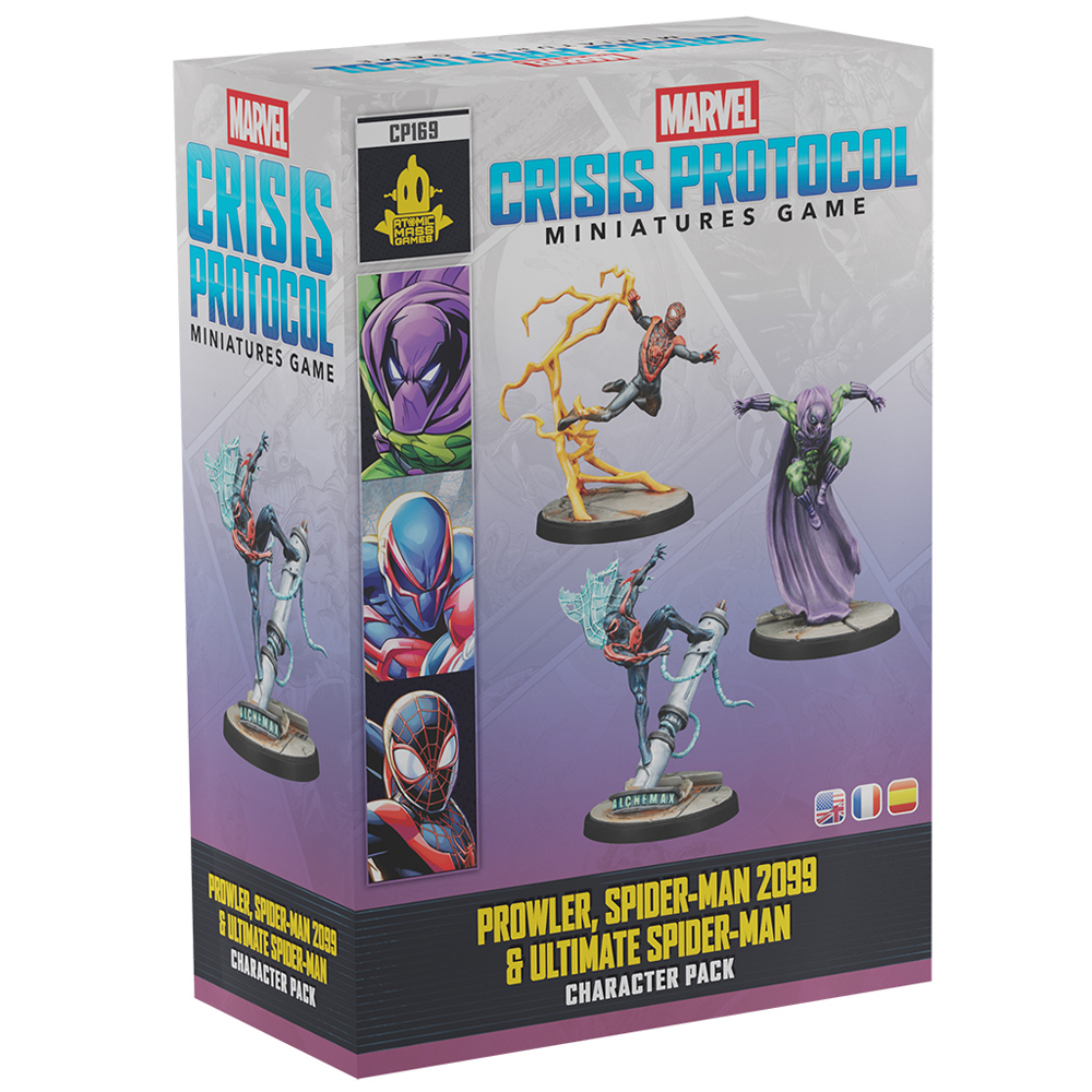 Marvel Crisis Protocol: Prowler, Spider-Man 2099, & Ultimate Spider-Man Character Pack