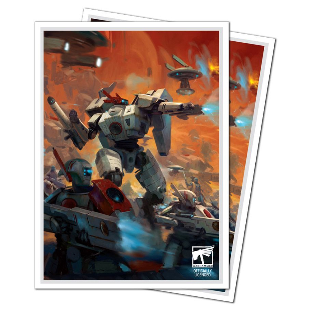Warhammer 40K Apex Sleeves: T'au Empire Codex Aligned (105)
