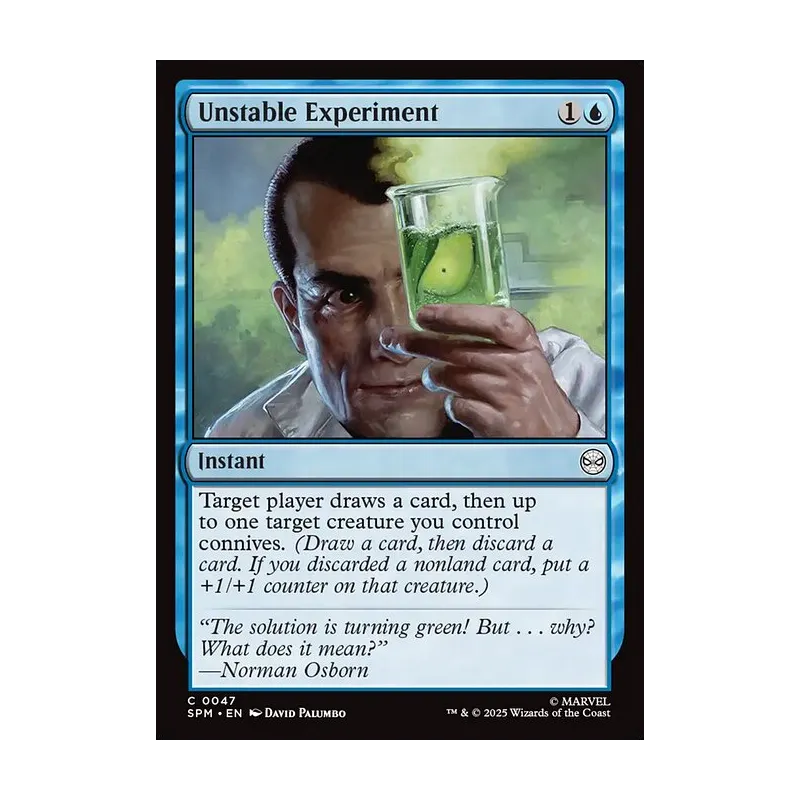Unstable Experiment - Marvel's Spider-Man (Near Mint)