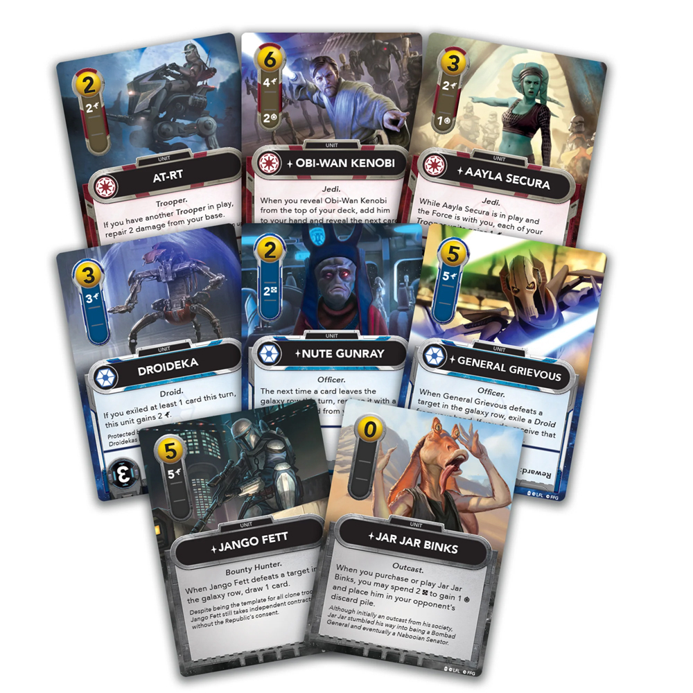 Star Wars: The Deckbuilding Game - Core Set (Clone Wars Edition)