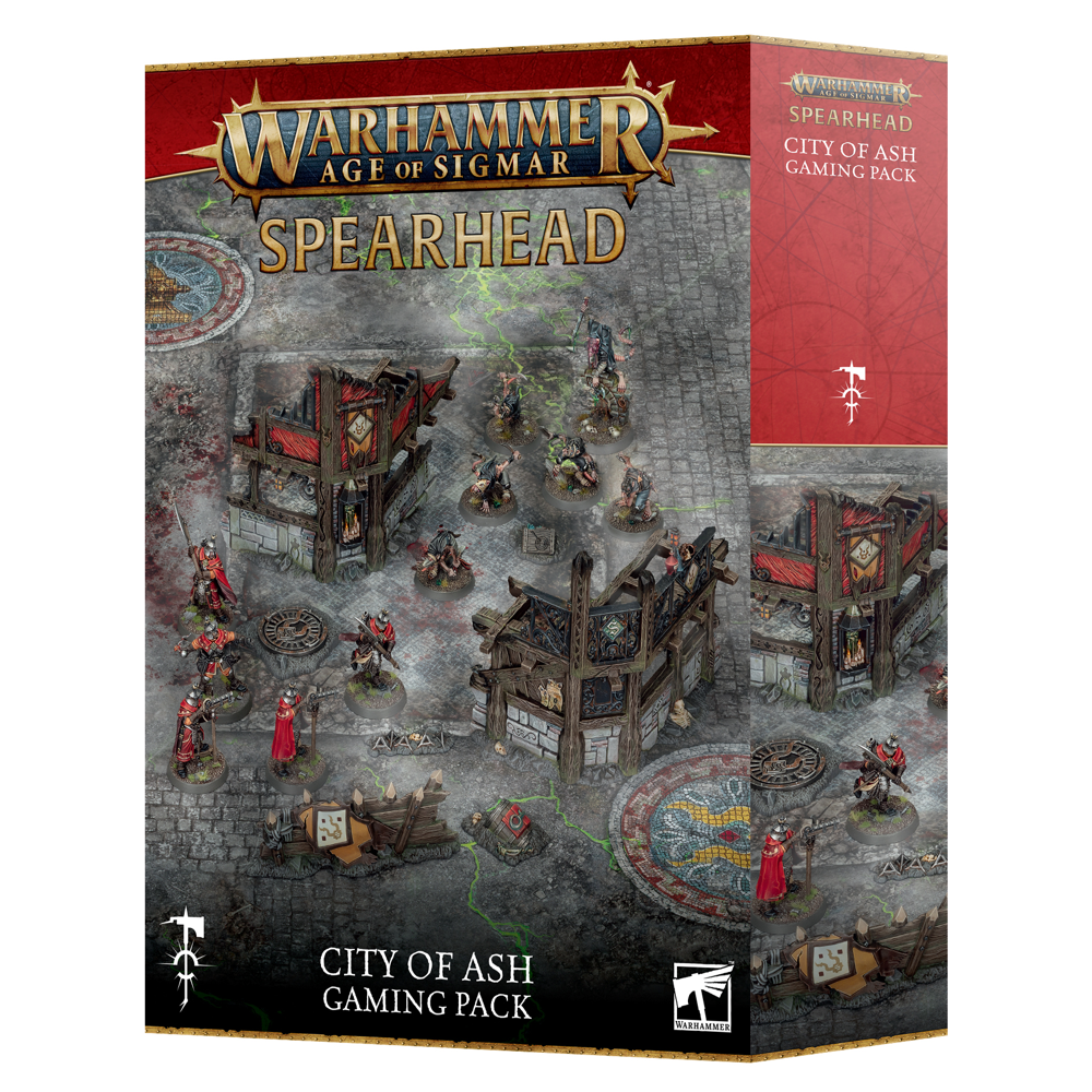 Warhammer Age of Sigmar: Spearhead: City of Ash Gaming Pack (New Arrival)