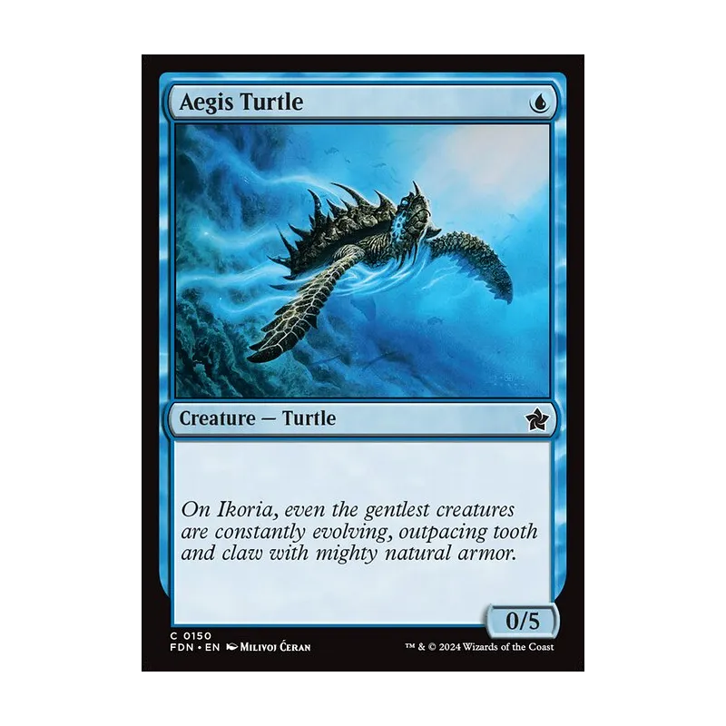 Aegis Turtle - Foundations (Near Mint)