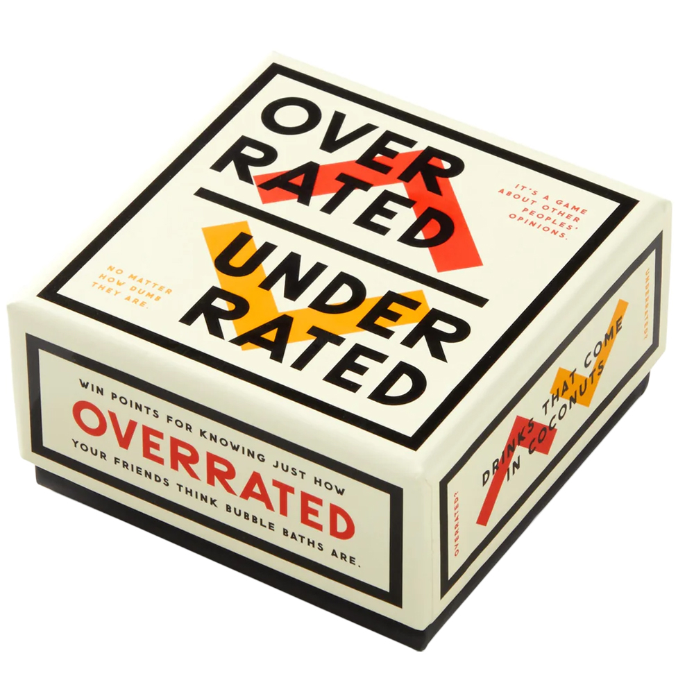 Overrated/Underrated (Last Chance)