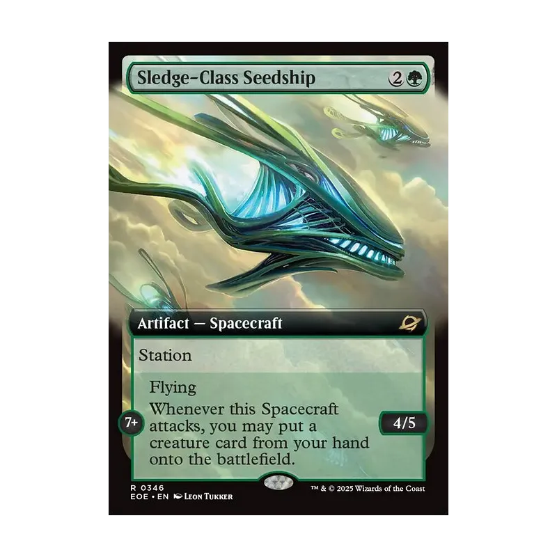 Sledge-Class Seedship (Extended Art) - Edge of Eternities (Near Mint)