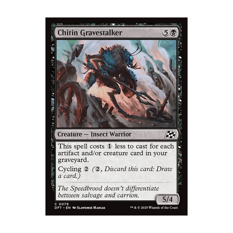 Chitin Gravestalker - Aetherdrift (Near Mint)