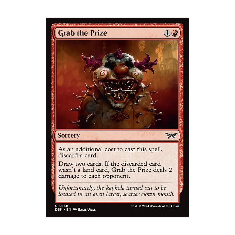 Grab the Prize - Duskmourn: House of Horror (Foil Near Mint)