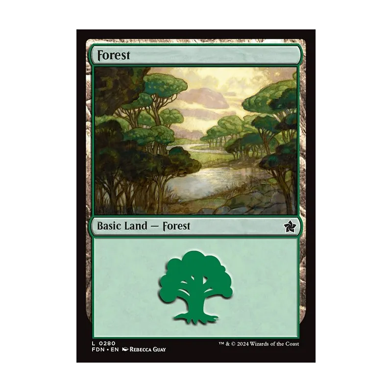 Forest (0280) - Foundations (Near Mint)