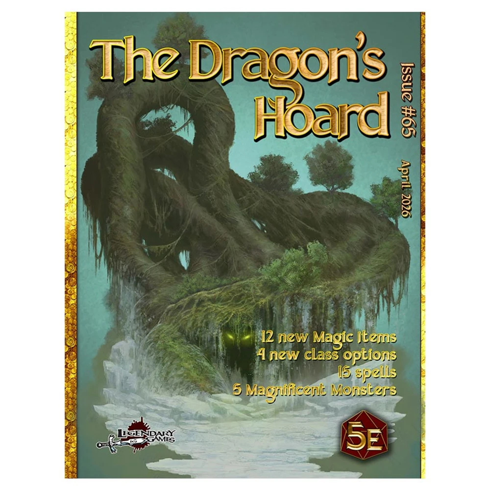 The Dragon's Hoard #65 (D&D 5E Compatible) (Preorder)