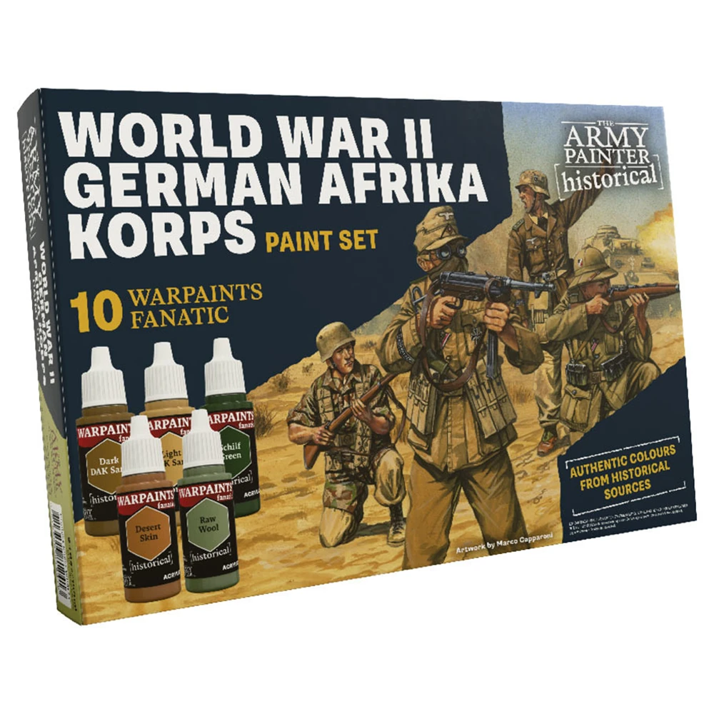 Warpaints: Historical WWII - German Afrika Korps Paint Set (10) (New Arrival)