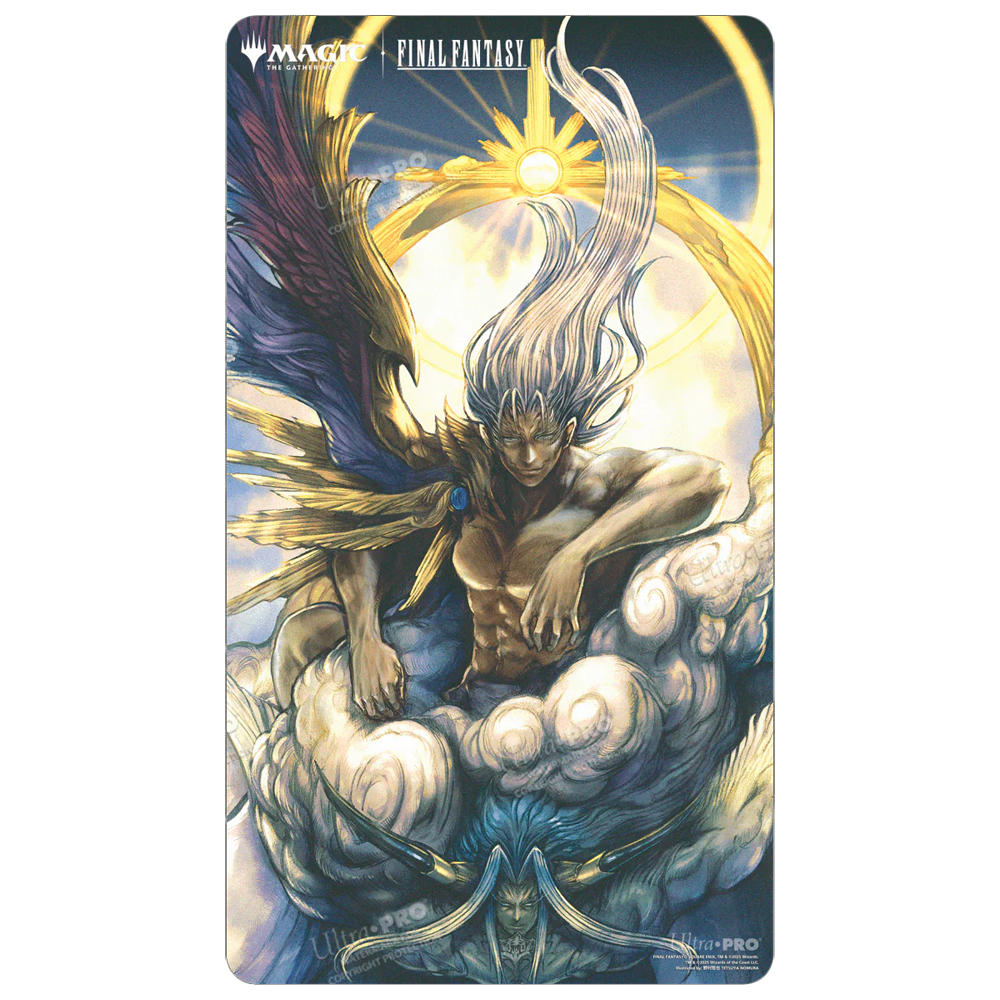 MtG Double-Sided Playmat: Final Fantasy - Sephiroth, Fabled SOLDIER / One-Winged Angel