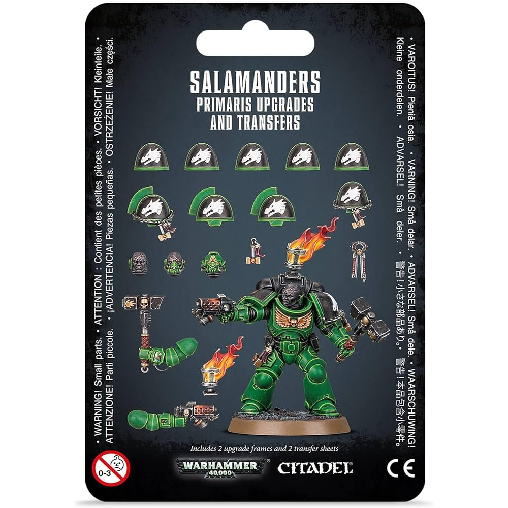 Warhammer 40K: Salamanders - Primaris Upgrades & Transfers