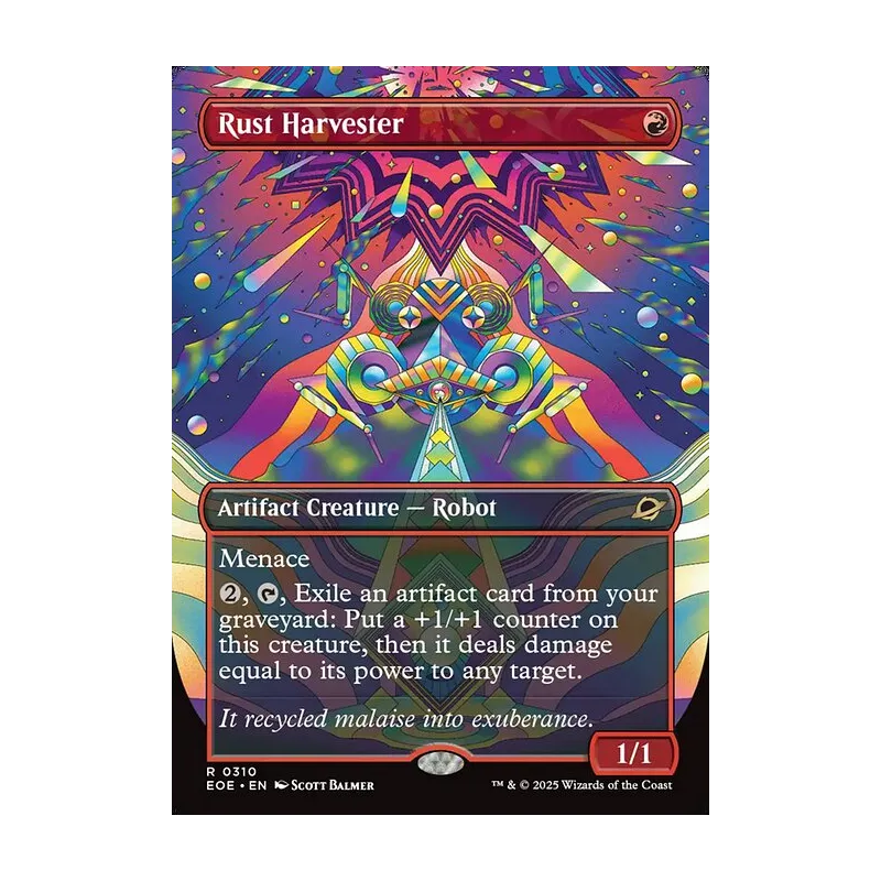 Rust Harvester (Borderless) - Edge of Eternities (Near Mint)