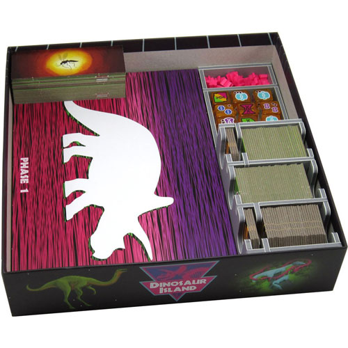 Box Insert: Dinosaur Island Core or Totally Liquid Expansion (Standard or X-treme Version)