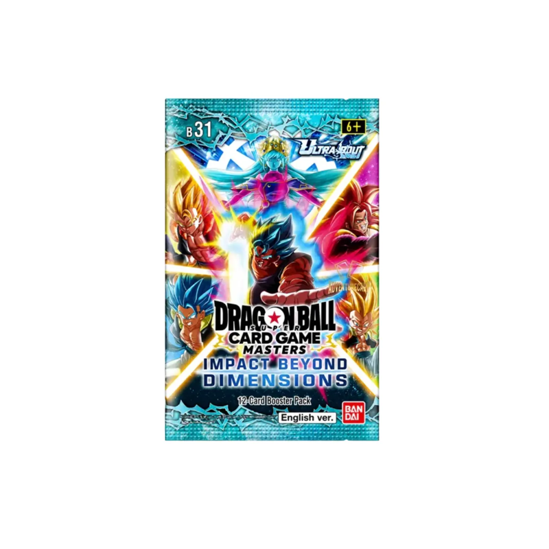 Dragon Ball Super Masters TCG: Ultra Bout 4 Impact Beyond Dimensions [B31] - Booster Pack (New Arrival)