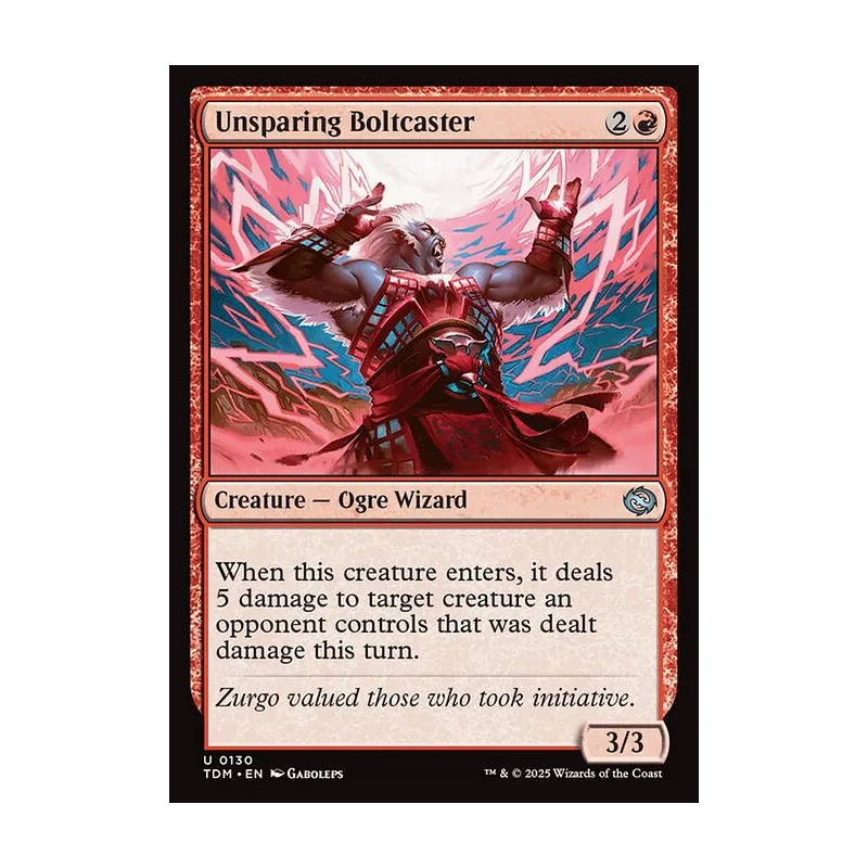 Unsparing Boltcaster - Tarkir: Dragonstorm (Near Mint)