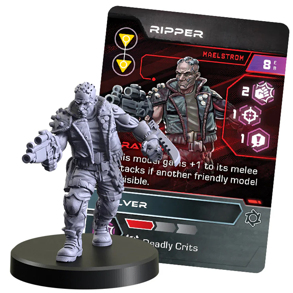 Cyberpunk Red Combat Zone: Maelstrom Faction Starter Box