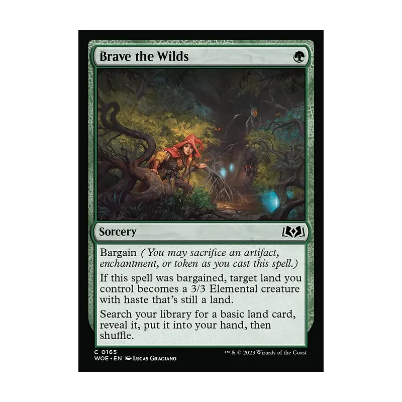 Brave the Wilds - Wilds of Eldraine (Near Mint)