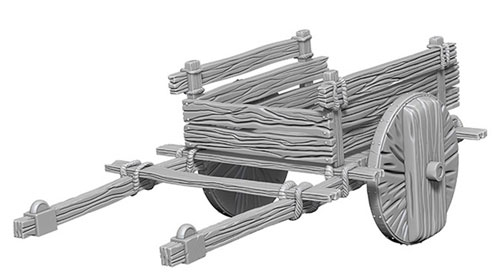 Pathfinder Battles Deep Cuts Unpainted Minis: W4 2-Wheel Cart
