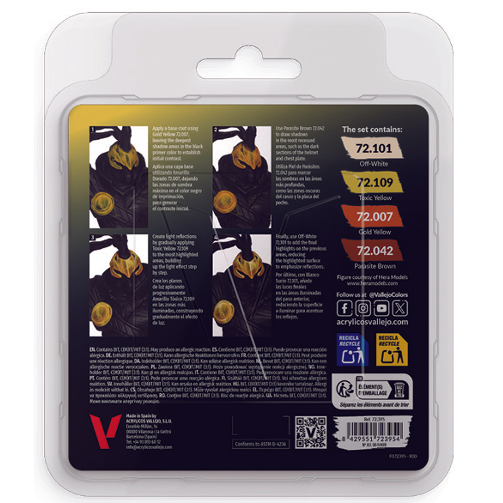 Game Color: Gold NMM Set (18ml) (New Arrival)