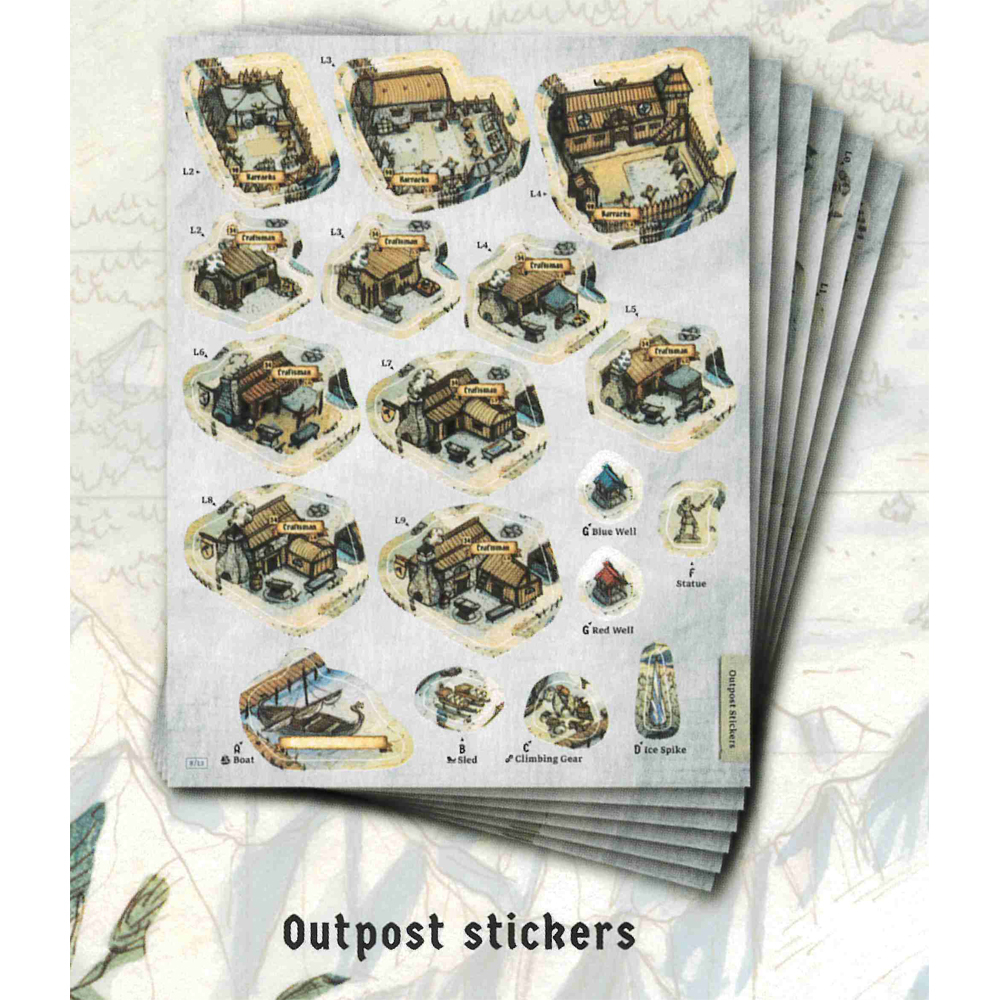 Frosthaven: Removable Stickers